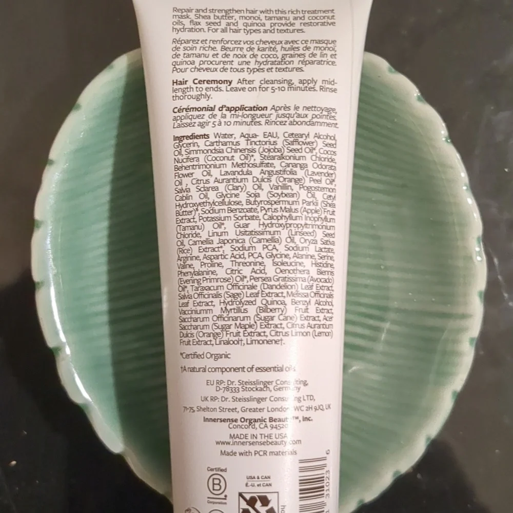 Hydrating hair mask